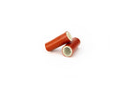 Two InstantVap Lite fibreglass insulation tubes with the cut end and core visible