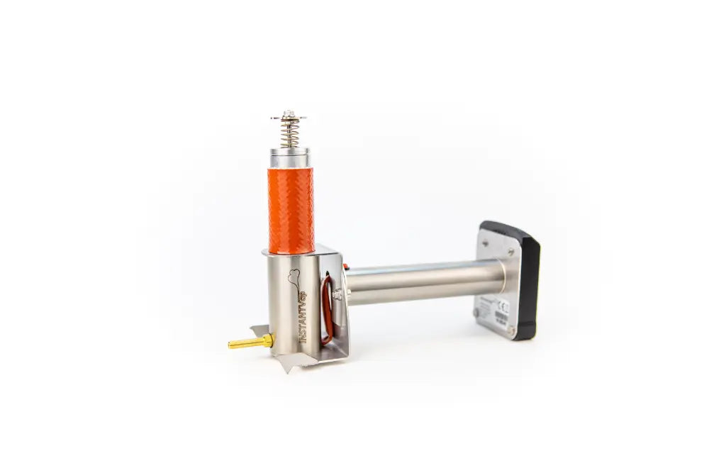 InstantVap Lite vaporiser with the orange fibreglass insulation tube in place