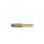 InstantVap brass nozzle showing the threaded end on a white background