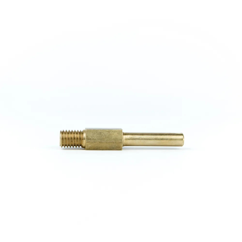InstantVap brass nozzle showing the threaded end on a white background
