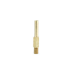 InstantVap brass nozzle standing upright on a white background