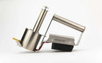 InstantVap® Compact 18V vaporiser side profile with handle, dispenser and battery socket