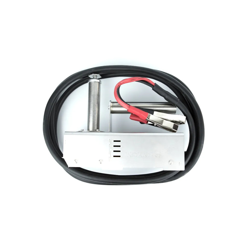 InstantVap® Original 12V vaporiser with coiled cable and battery clamps for deep cycle battery connection