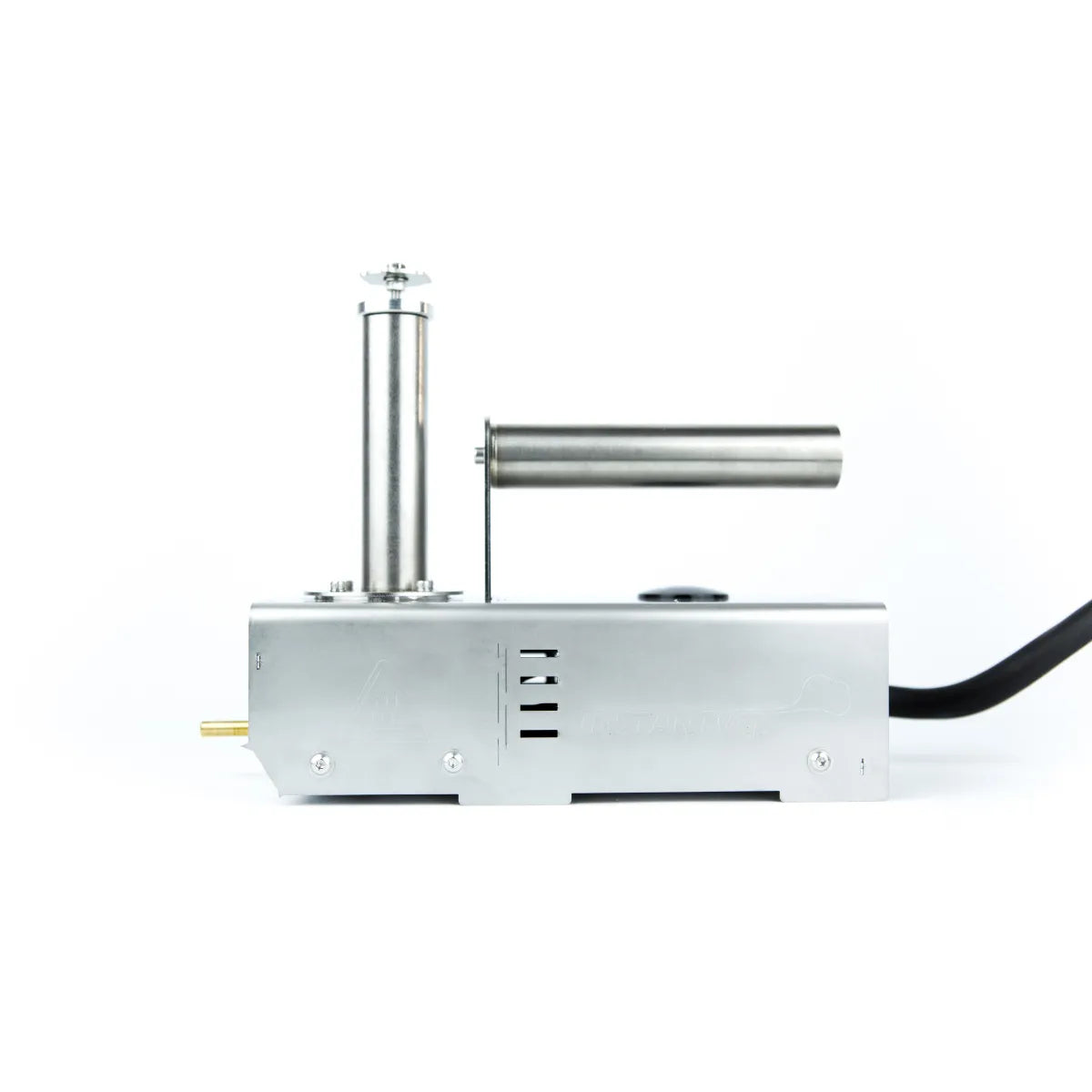 InstantVap® Original 12V vaporiser side profile showing handle, dispenser and stainless steel frame
