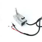 InstantVap® Original 12V vaporiser with battery clamps, brass spout and stainless steel body
