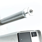 Oxalic acid dispenser fitted to an InstantVap vaporiser