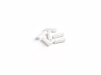 White InstantVap PTFE insulation tubes for vaporiser outlet pipes.