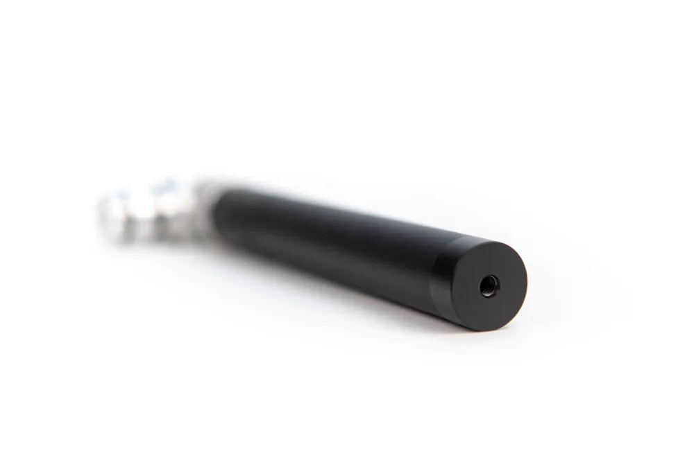Close-up of the handle end on the InstantVap telescopic support rod